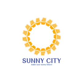 Sunny city logo