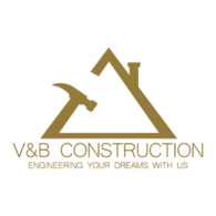V and B logo