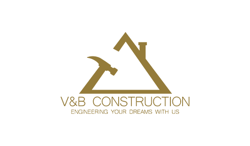 V and B logo