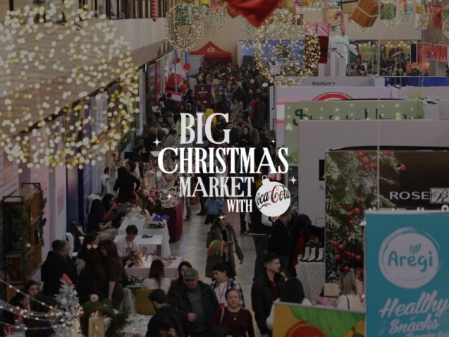 BIG CHristmas market 2025 with coca cola seo image