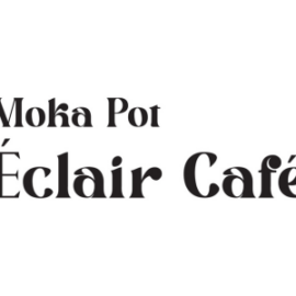 Moka Pot Eclair Cafe logo